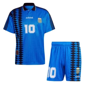 Dječji Argentina 10 Gostujući Dres i šorc 1994 Retro