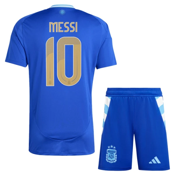 Dječji Argentina Lionel Messi 10 Gostujući Dres i šorc 2024