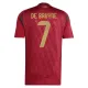 Belgija Kevin De Bruyne 7 Domaći Dres Euro 2024