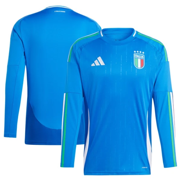 Italija Domaći Dres Euro 2024 - Dugi rukavi