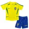 Dječji Brazil 2002-2003 Domaći Dres i šorc Retro