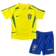 Dječji Brazil 2002-2003 Domaći Dres i šorc Retro