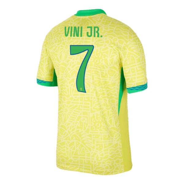 Brazil Vinicius Junior 7 Domaći Dres 2024