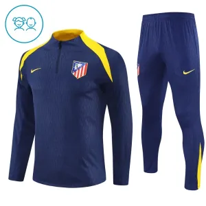 Dječji Atlético Madrid Trening sweatshirt i hlače komplet Četvrtina Zip 2025/26 Navy