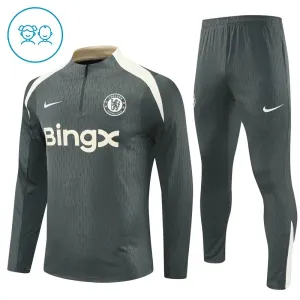 Dječji Chelsea Trening sweatshirt i hlače komplet Četvrtina Zip 2025/26 Siva