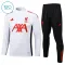Dječji Liverpool Trening sweatshirt i hlače komplet Četvrtina Zip 2025/26 Bijela