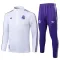 Real Madrid Trening sweatshirt i hlače komplet Četvrtina Zip 2025/26 Bijela