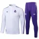 Real Madrid Trening sweatshirt i hlače komplet Četvrtina Zip 2025/26 Bijela