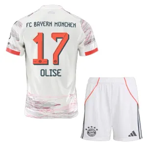 Dječji FC Bayern München Michael Olise 17 Gostujući Dres i šorc 2025/26