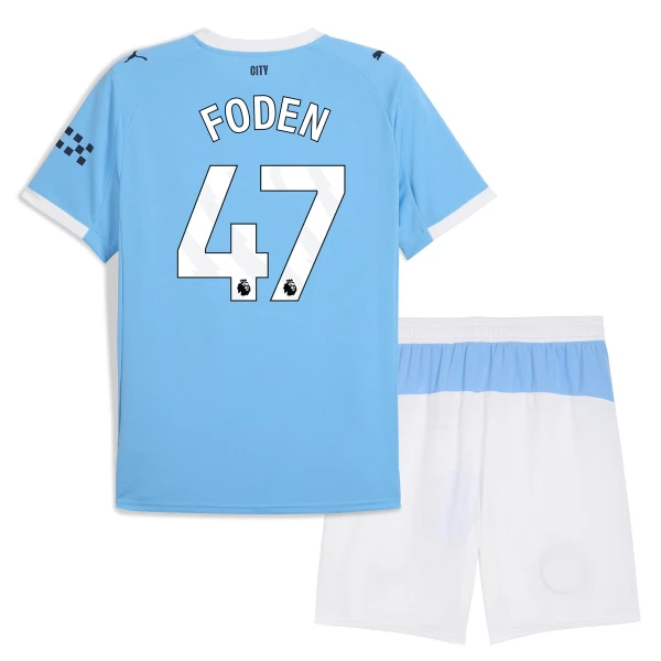 Dječji Manchester City Phil Foden 47 Domaći Dres i šorc 2025/26
