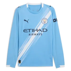 Manchester City Domaći Dres 2025/26 - Dugi rukavi