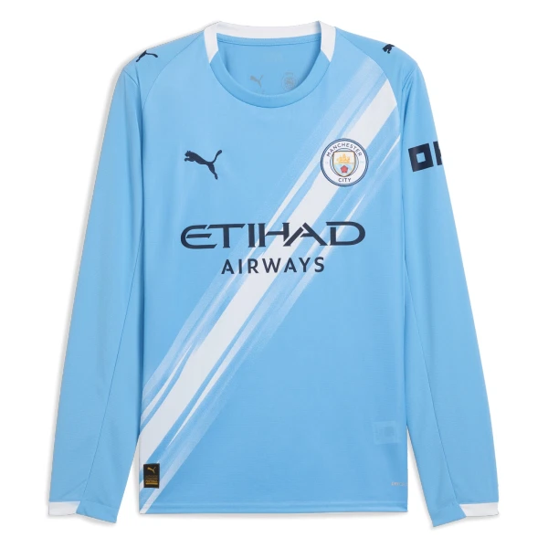 Manchester City Domaći Dres 2025/26 - Dugi rukavi