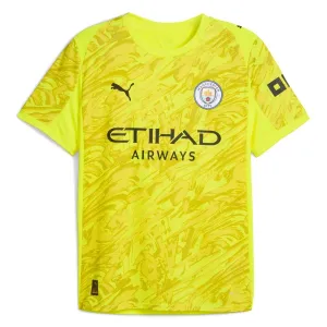 Manchester City Golman Dres 2025/26 Žuta
