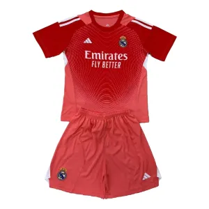 Dječji Real Madrid Golman Dres i šorc 2025/26 Crvena