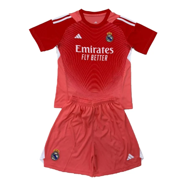 Dječji Real Madrid Golman Dres i šorc 2025/26 Crvena