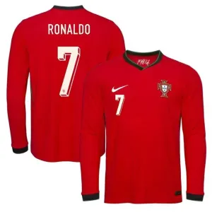 Portugal Cristiano Ronaldo 7 Domaći Dres 2025 - Dugi rukavi