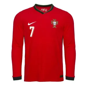 Portugal Cristiano Ronaldo 7 Domaći Dres 2025 - Dugi rukavi