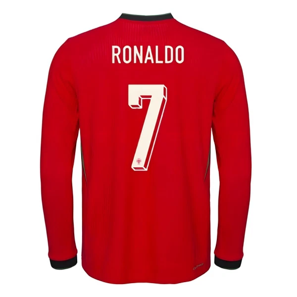 Portugal Cristiano Ronaldo 7 Domaći Dres 2025 - Dugi rukavi