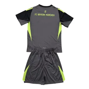 Dječji FC Bayern München Golman Dres i šorc 2025/26 Crna