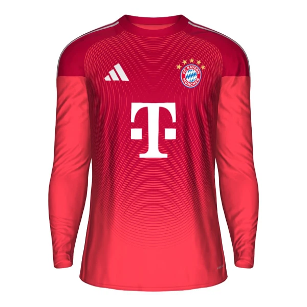 FC Bayern München Golman Dres 2025/26 Crvena - Dugi rukavi