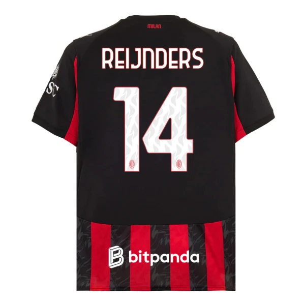 AC Milan Tijjani Reijnders 14 Domaći Dres 2025/26
