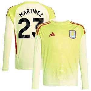 Aston Villa Emiliano Martínez 23 Golman Dres 2025/26 - Dugi rukavi