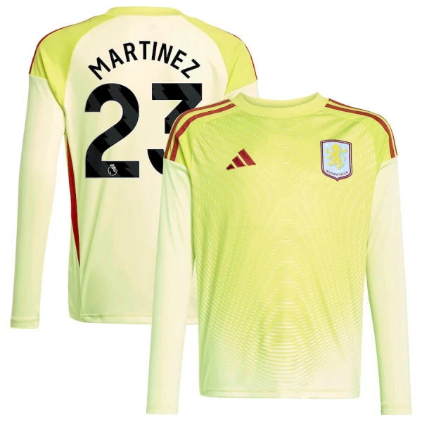Aston Villa Emiliano Martínez 23 Golman Dres 2025/26 - Dugi rukavi