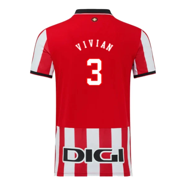Athletic Bilbao Vivian 3 Domaći Dres 2025/26