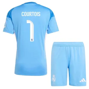 Dječji Real Madrid Thibaut Courtois 1 Golman Dres i šorc 2025/26