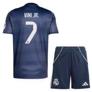 Dječji Real Madrid Vinicius Junior 7 Gostujući Dres i šorc 2025/26