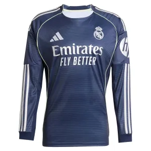 Real Madrid Gostujući Dres 2025/26 - Dugi rukavi