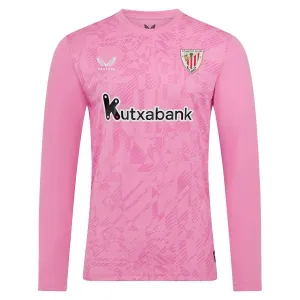 Athletic Bilbao Golman Dres 2025/26 Roza - Dugi rukavi