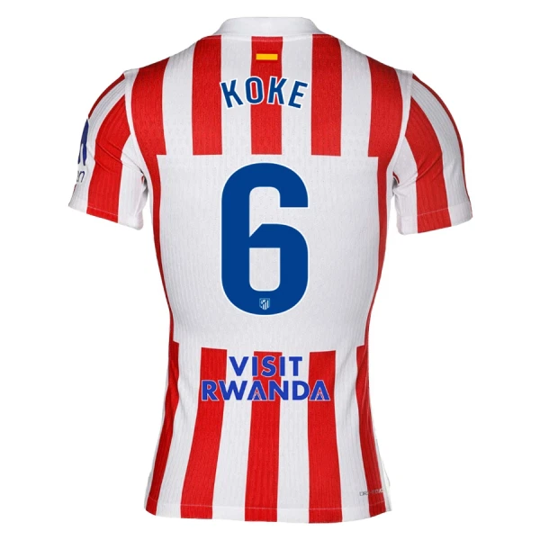 Atlético Madrid Koke 6 Domaći Dres 2025/26