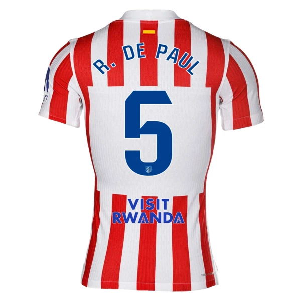 Atlético Madrid R. de Paul 5 Domaći Dres 2025/26