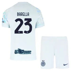 Dječji Inter Milan Nicolò Barella 23 Gostujući Dres i šorc 2025/26