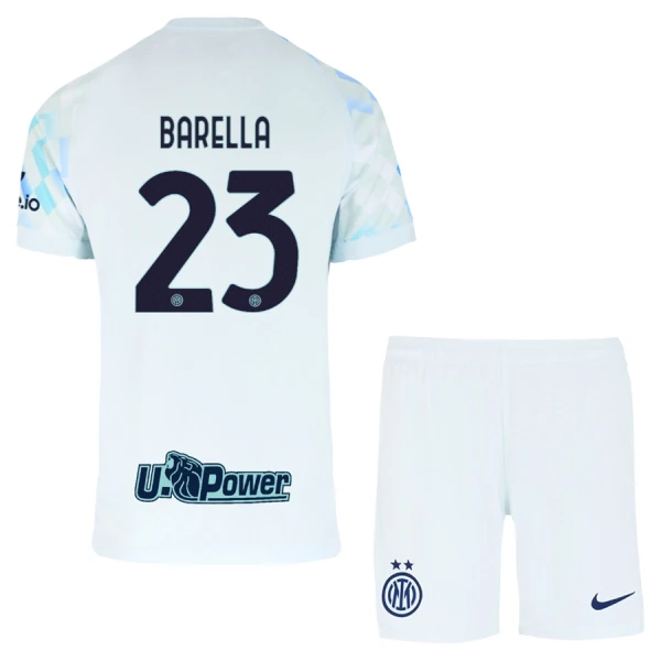 Dječji Inter Milan Nicolò Barella 23 Gostujući Dres i šorc 2025/26