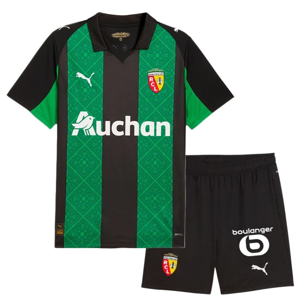 Dječji RC LENS Gostujući Dres i šorc 2025/26