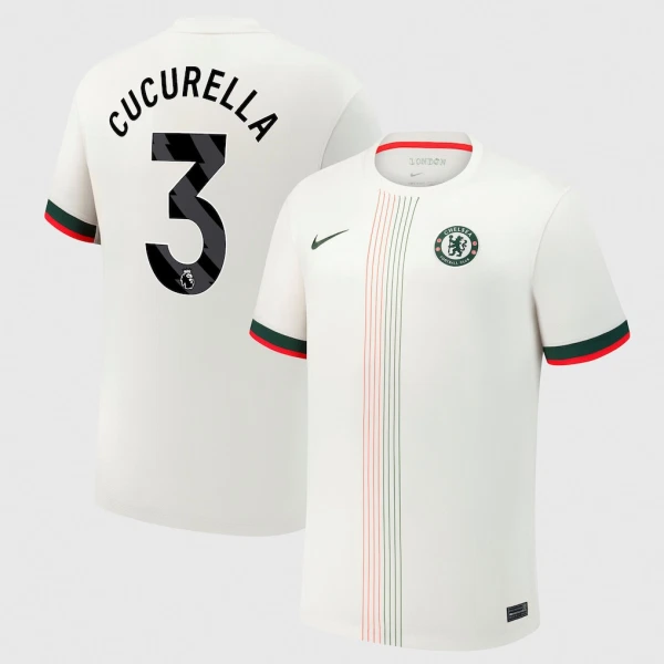 Chelsea Cucurella 3 Gostujući Dres 2025/26