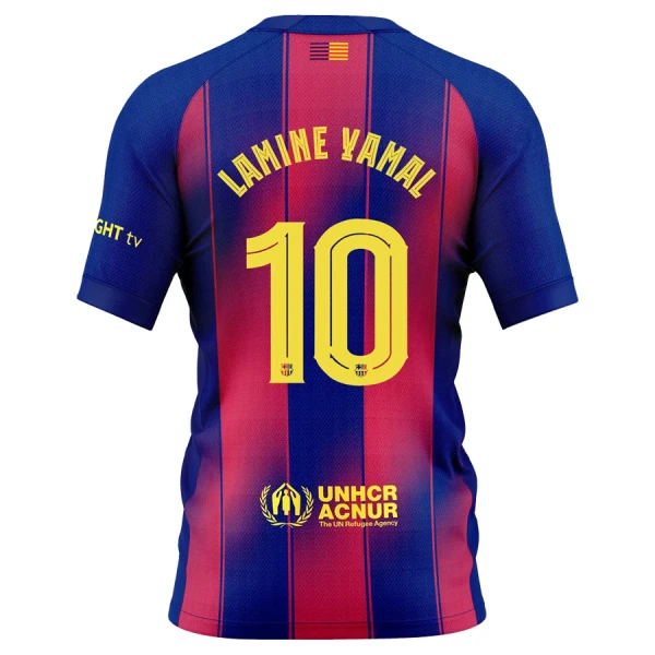Dječji FC Barcelona Lamine Yamal 10 Domaći Dres i šorc 2025/26
