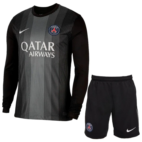 Dječji Paris Saint-Germain Golman Dres i šorc 2025/26 - Dugi rukavi