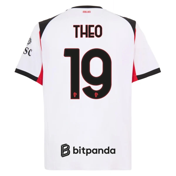 AC Milan Theo Hernández 19 Gostujući Dres 2025/26