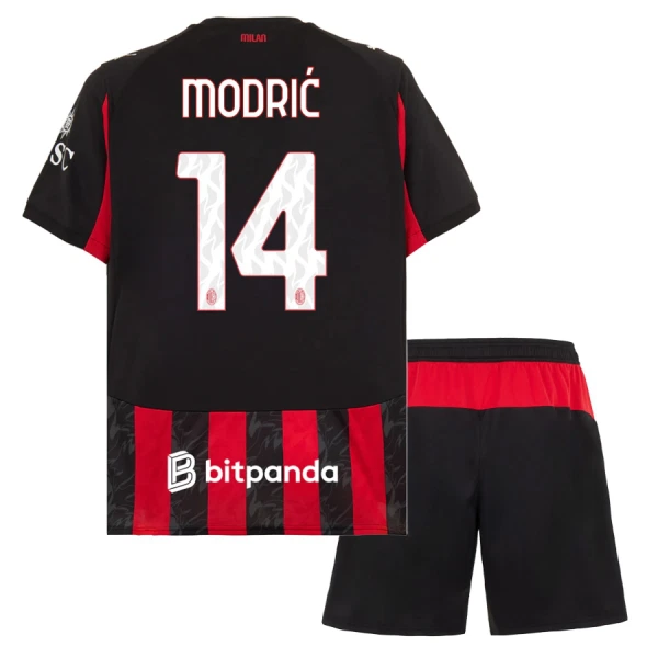 Dječji AC Milan Luka Modrić 14 Domaći Dres i šorc 2025/26