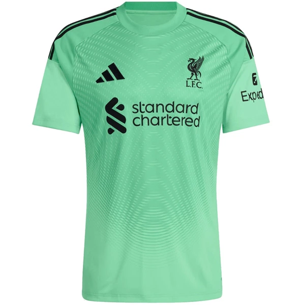 Liverpool Golman Dres 2025/26 Zelena
