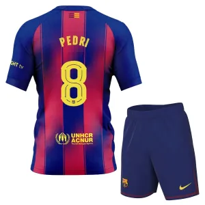 Dječji FC Barcelona Pedri 8 Domaći Dres i šorc 2025/26