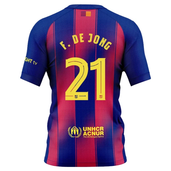 FC Barcelona Frenkie de Jong 21 Domaći Dres 2025/26