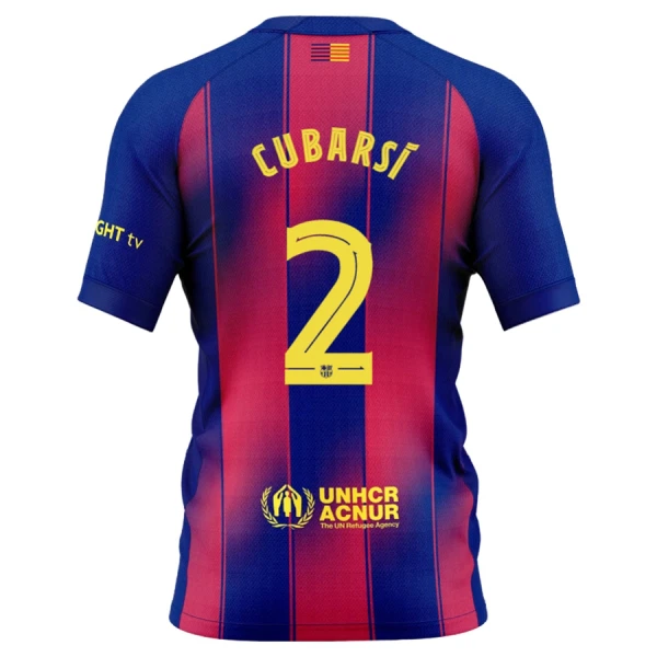 FC Barcelona Pau Cubarsí 2 Domaći Dres 2025/26
