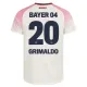 Bayer 04 Leverkusen Alejandro Grimaldo 20 Gostujući Dres 2025/26
