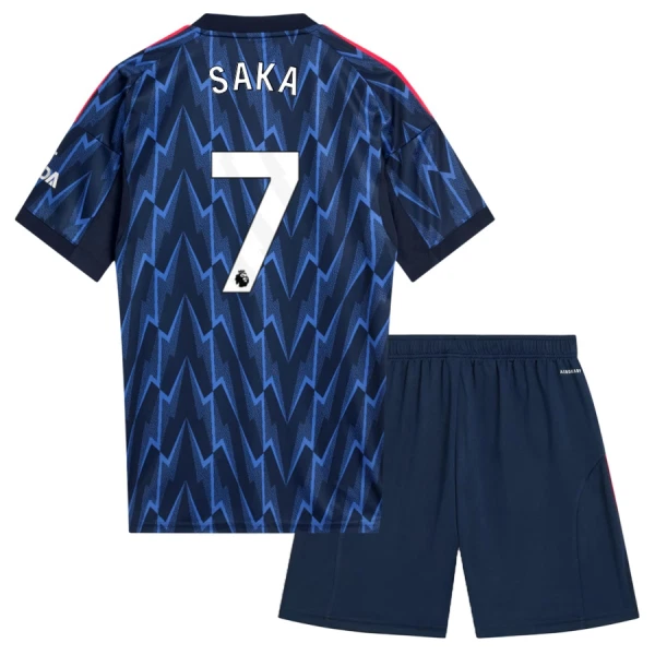 Dječji Arsenal Bukayo Saka 7 Gostujući Dres i šorc 2025/26