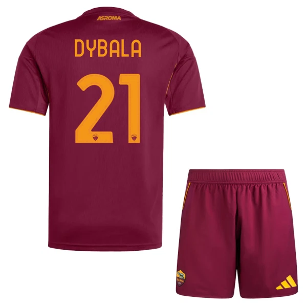 Dječji AS Roma Paulo Dybala 21 Domaći Dres i šorc 2025/26