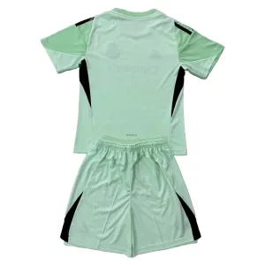 Dječji Real Madrid Golman Dres i šorc 2025/26 Zelena